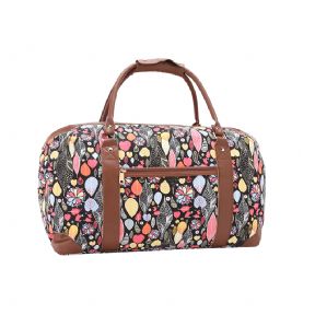 Printed Canvas Holdall