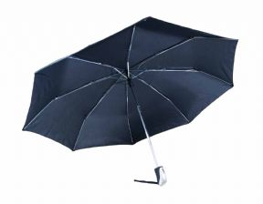 Jazzi Black Auto Open & Close Umbrella