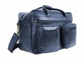 Leather Look Mens PU Holdall